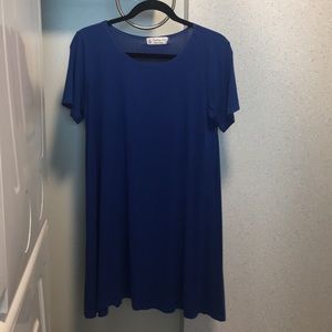 Medium Blue Fighting Eel dress